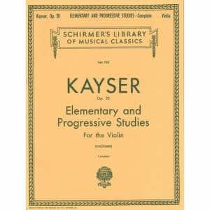 Kayser 36 Etudes Violin